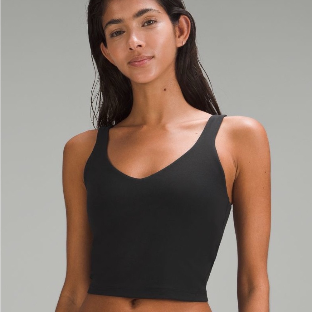 lululemon athletica Black Align Crop Top